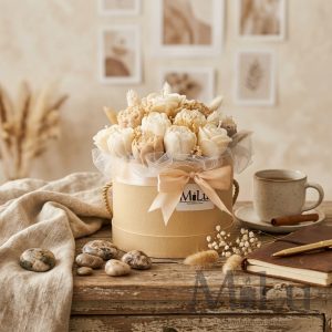 Beżowa Klasyka Elegancji L